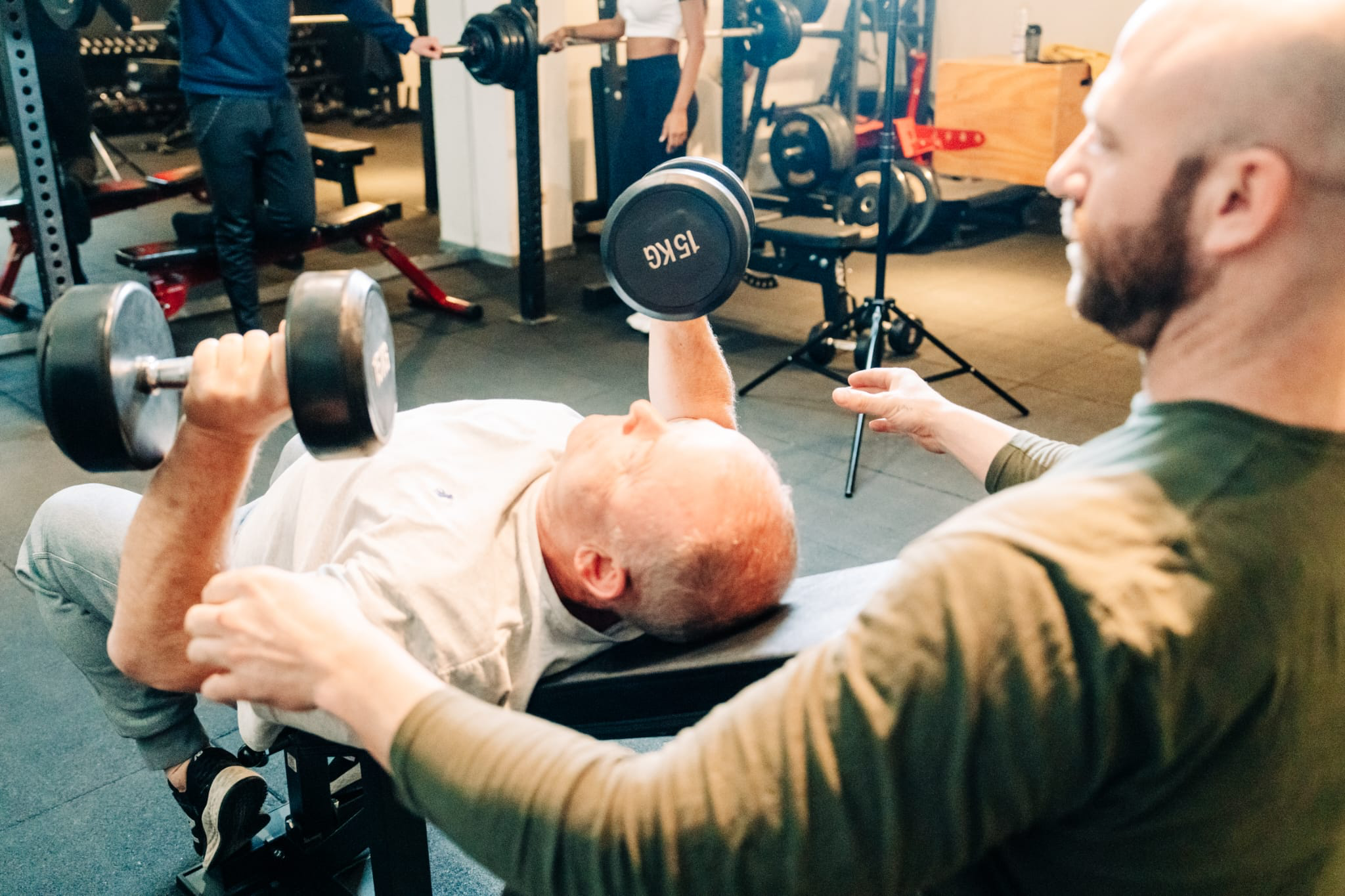 Dumbbell training begeleiding
