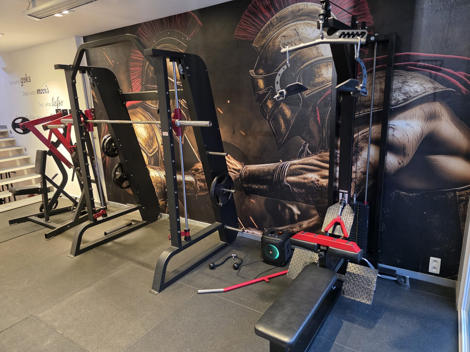 Smith machine en kabeltoren