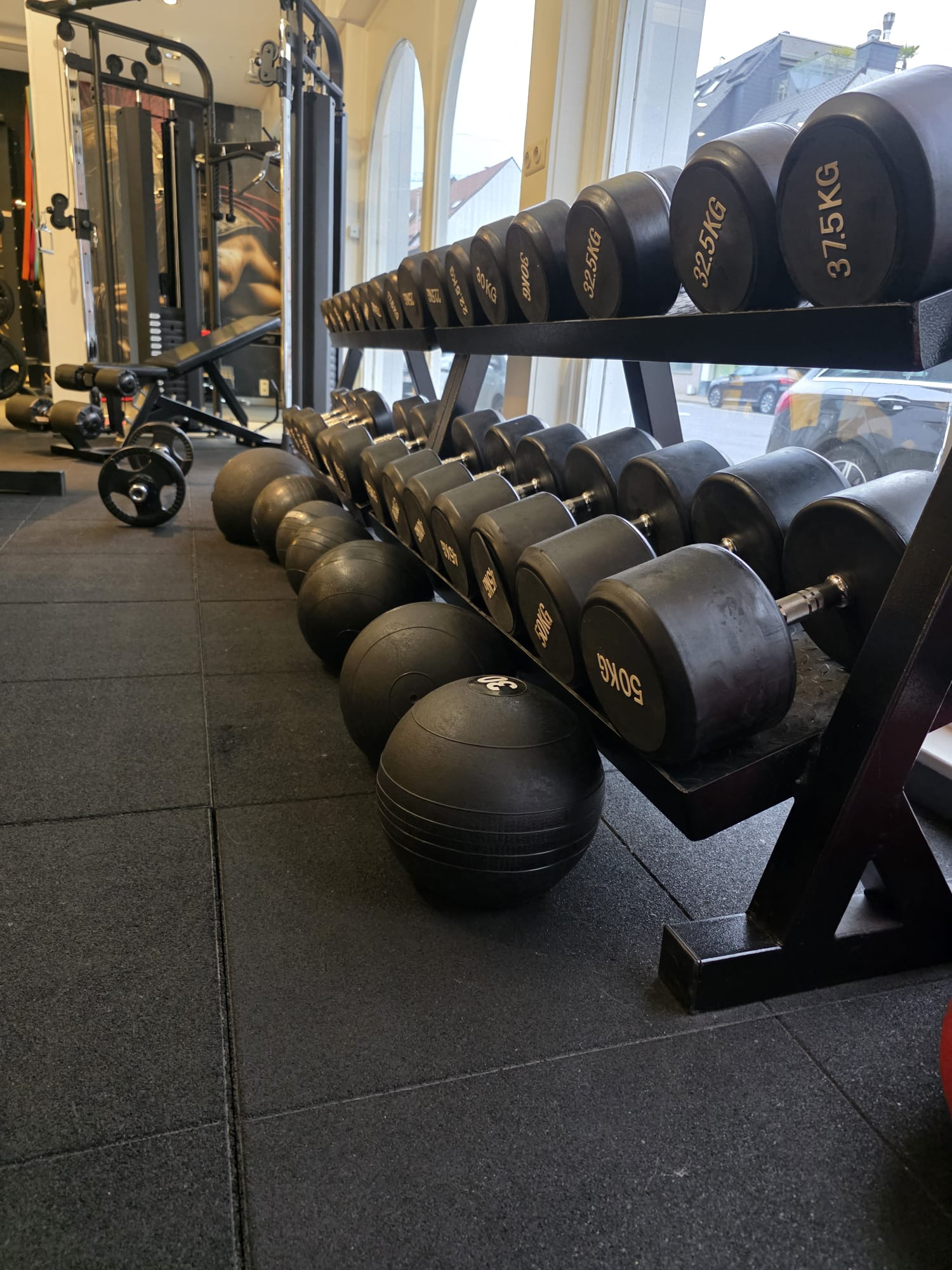 Dumbbells en gewichten